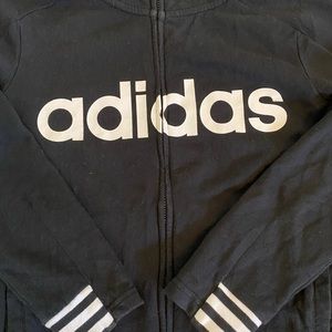 Adidas youth zipper sweatshirt M